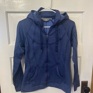 Athleta Full Zip Up Jacket - Dark Blue - Size Small